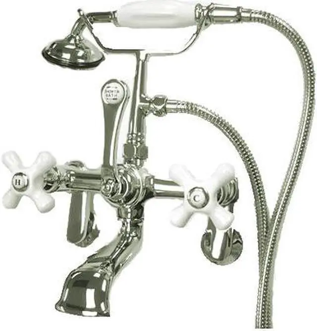 Main image of LEG TUB FILLER W/HANDSHOWER,CP (1)CCCX1H (1)CCCX1C