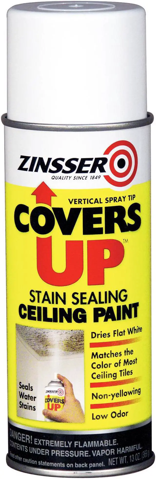 Main image of Rust-Oleum Ceiling Covers Up Paint/Primer Vertical Spray 13 oz. WE 3688