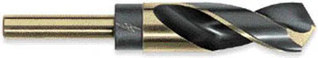 Main image of Drill America 21/32in HSS 1/2in Shank KFD (Killer Force) Drill Bit with 3-Flat S