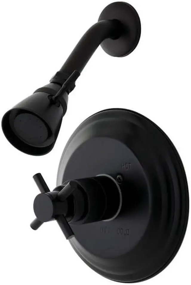 Main image of Kingston Brass KB2635DXSO Concord Single Handle Tub & Shower, Oil Rubbed Bronze