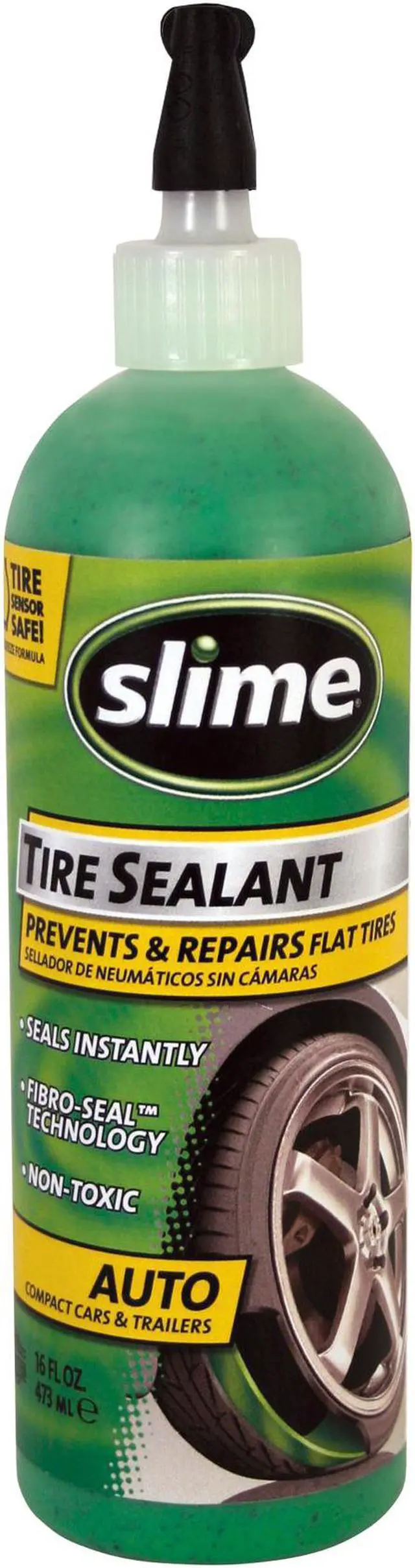 Alt view image 4 of 5 - Slime 10011 16 Oz Slime Super Duty Tire Sealant