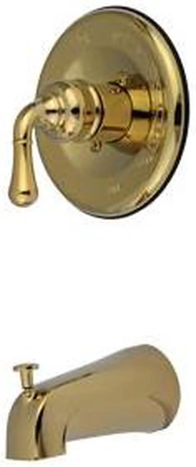 Alt view image 2 of 5 - Kingston Brass KB1632TO Tub Only , Faucet, Polished Brass