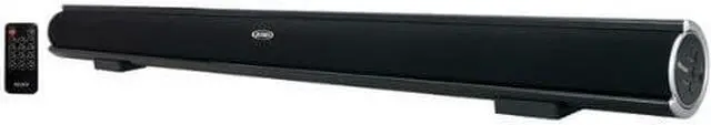 Alt view image 2 of 3 - Jensen Jsb200 Blk Bluetooth Soundbar Speaker Wall Mountable