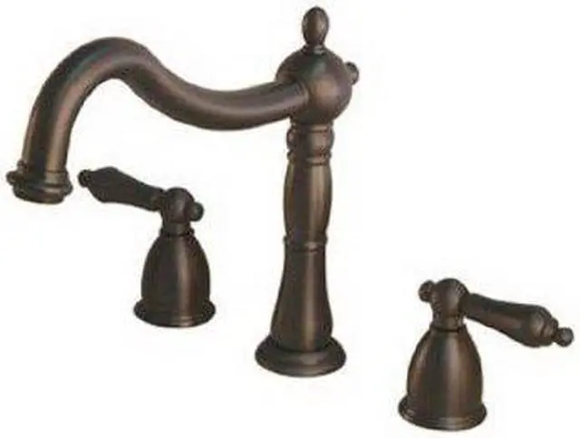 Alt view image 2 of 8 - HERTIAGE WIDE SPREAD LAV FCT ORB, METAL LEVER-Oil Rubbed Bronze Finish