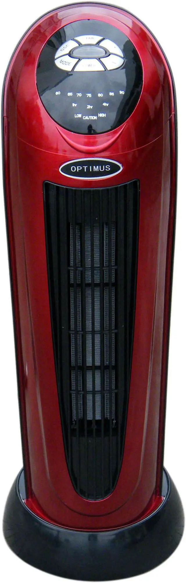 Alt view image 4 of 8 - Optimus H7328S Heater 22 in. Oscillating Tower Digital Temp