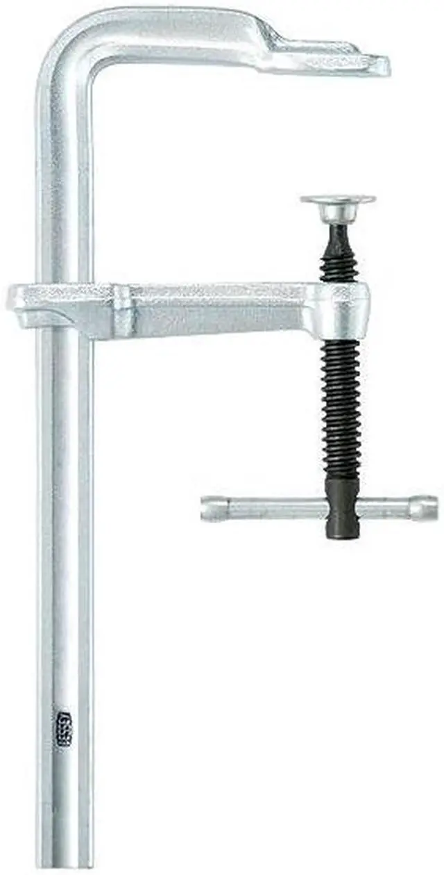 Alt view image 2 of 7 - BESSEY GS25K 10 in Bar Clamp, Tempered Drop-Forged Steel Handle and 4 3/4 in