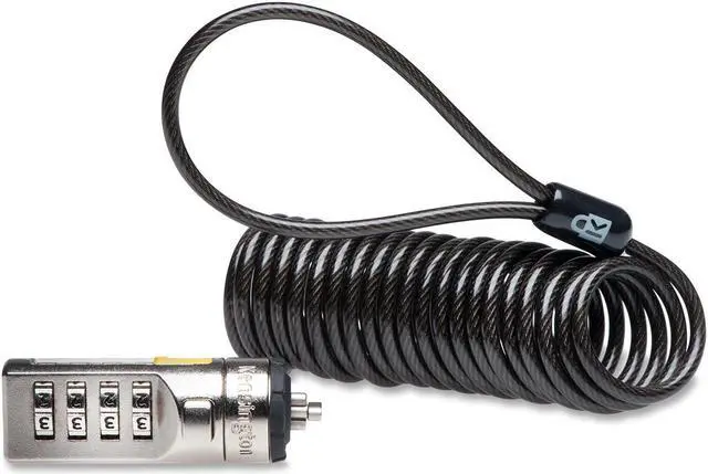 Alt view image 4 of 20 - Kensington K64670US Kensington Laptop Cable Lock - Portable - 4-wheel - 6 ft