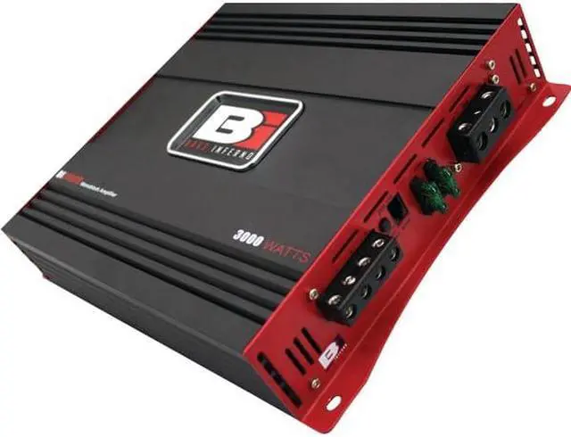Alt view image 8 of 10 - Bass Inferno Bi3000D 3,000-Watt Black Edition Series Class D Amp