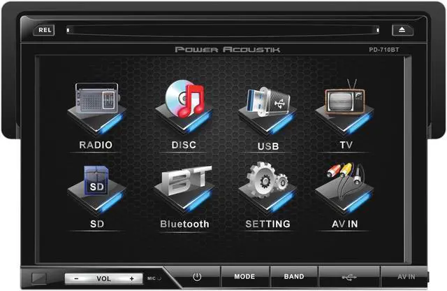 Alt view image 5 of 20 - 7IN 1DIN TSCRN W DVD BLTH