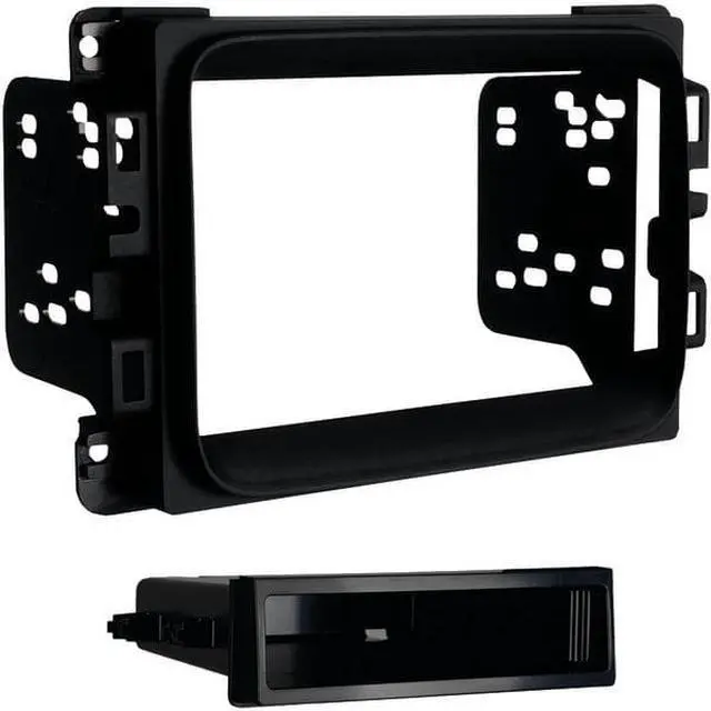 Alt view image 5 of 13 - Metra 99-6518B Single DIN Install Dash Kit for 2013-up Dodge Ram Trucks
