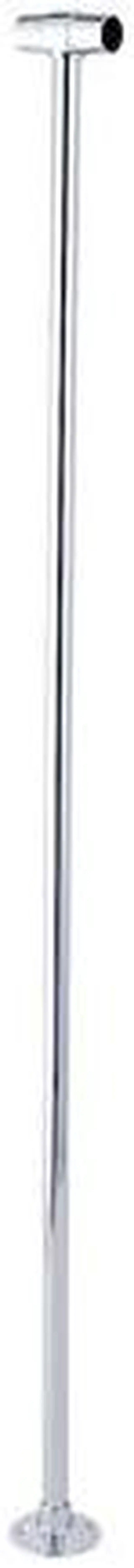 Alt view image 3 of 6 - SHOWER CURTAIN RAIL SUPPORT-Chrome Finish
