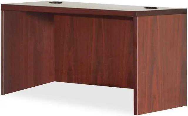 Main image of Lorell Rectangular Desk Shell 47"x29-1/2"x29-1/2" Mahogany 69902