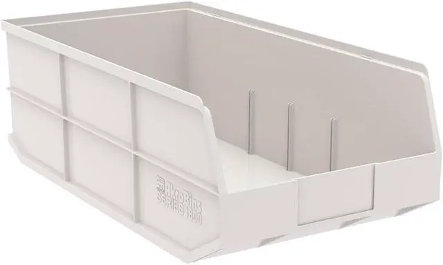 Alt view image 2 of 4 - AKRO-MILS 30358BEIGE Beige Shelf Bin, 7"L x 20-1/2"W x 11"H