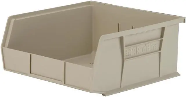 Main image of AKRO-MILS 30235STONE Hang & Stack Storage Bin, 11 in W x 10-7/8 in L x 5 in H,