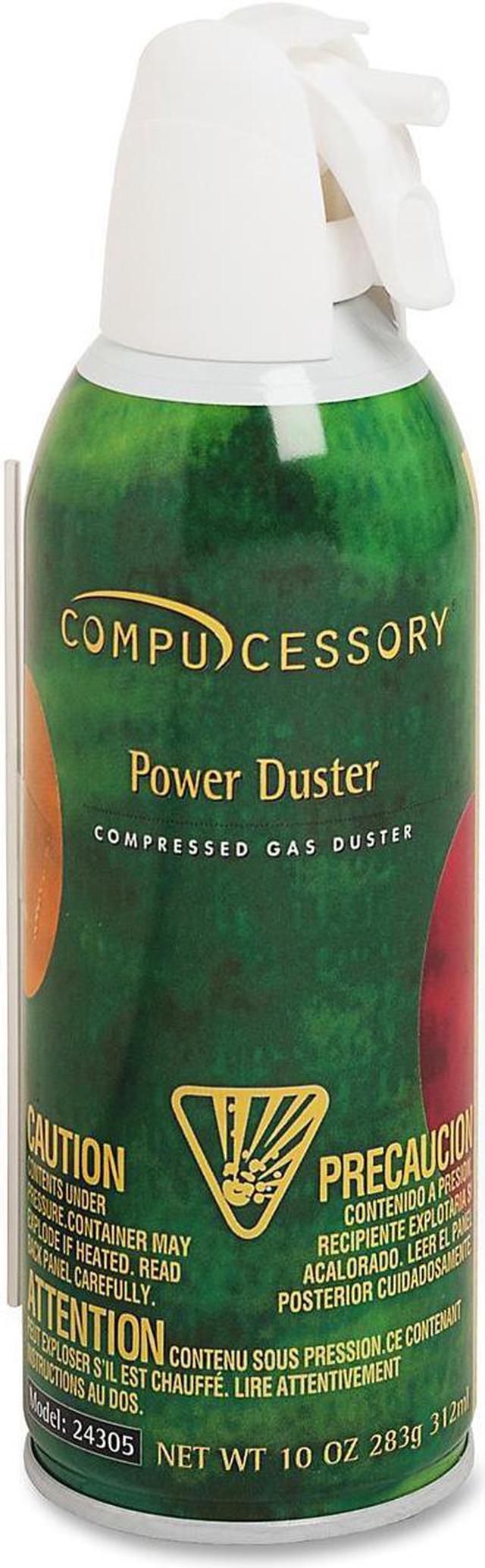 Compucessory 24305 Air Duster Cleaning Spray Ozone-safe, Moisture-free - 1  Each 