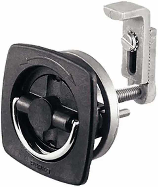 Alt view image 2 of 10 - Perko 0932DP1BLK 2-1/2X2-1/2 BLK FLUSH LATCH