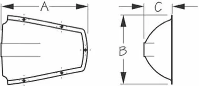 Main image of Sea-Dog 3313351 SS Clam Shell Vent (Mini)