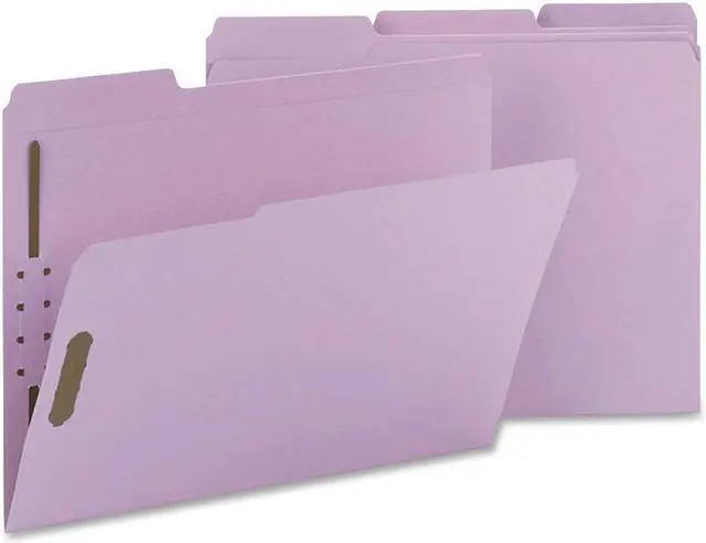 Alt view image 2 of 11 - Smead Folder,Ltr,Fastnr,1/3c,Lv 12440