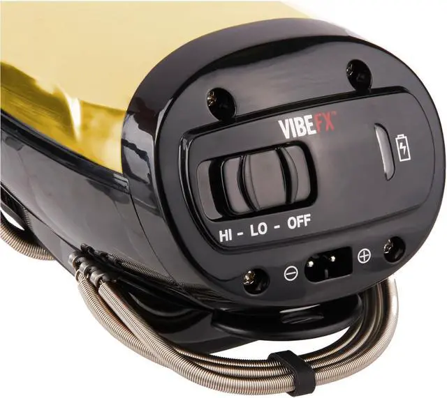 Alt view image 9 of 9 - BabyLiss Pro Vibe FX Cord / Cordless Massager FXSSMG Gold