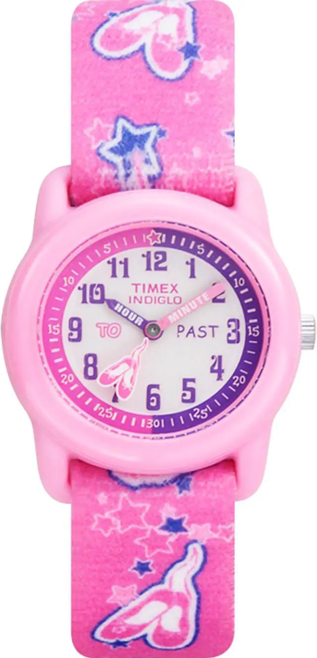 Alt view image 3 of 18 - Timex Analog Youth Watch - Kidz Analog | Pink Case with Ballerina Design