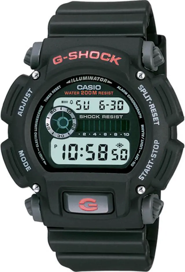 Alt view image 4 of 19 - CASIO DW-9052-1VCF G Shock Mens Watch Black