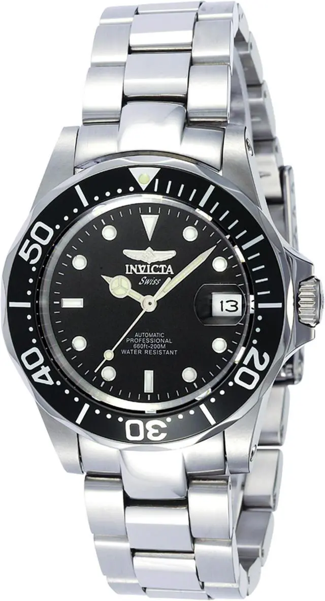 Alt view image 5 of 13 - Invicta Men's Pro Diver Automatic Stainless Steel