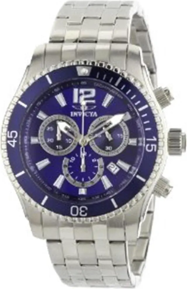 Alt view image 3 of 15 - Invicta  Specialty 0620  Stainless Steel Chronograph  Watch