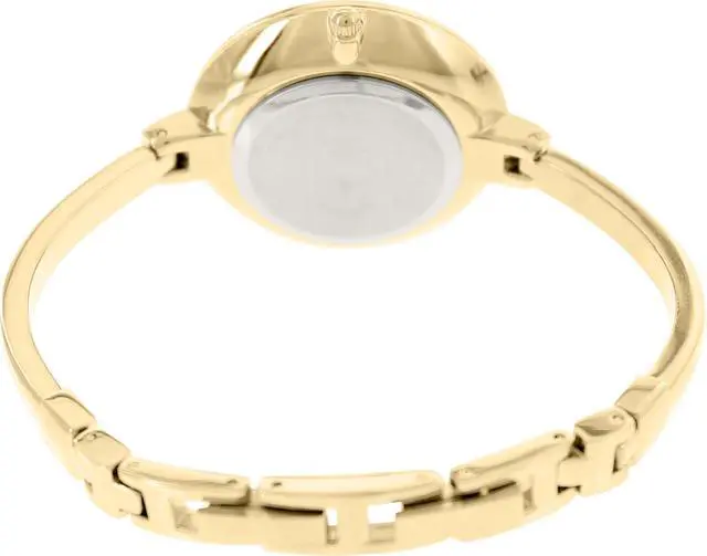 Alt view image 3 of 6 - Anne Klein Women's AK-1470GBST Gold Stainless-Steel Quartz Watch with Black Dial