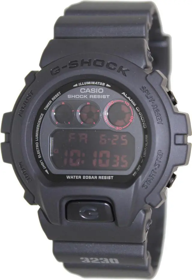 Alt view image 8 of 17 - Casio G-Shock DW6900MS-1 Classic 3-Eye Master of G Wristwatch