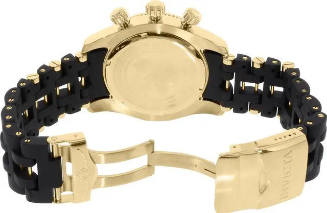 Alt view image 5 of 20 - Invicta  Sea Spider 0140  Stainless Steel, Polyurethane Chronograph  Watch
