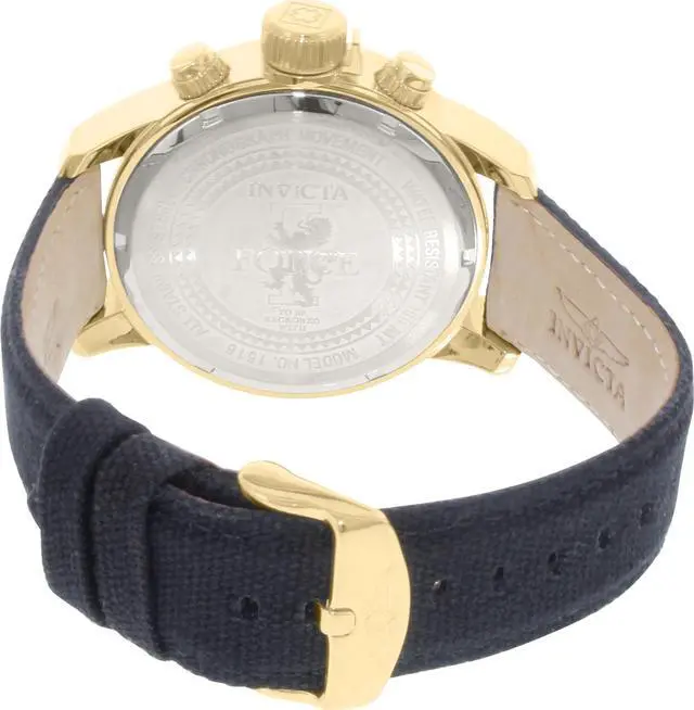 Alt view image 9 of 16 - Invicta Men's I-Force 1516 Chronograph Black Quartz Watch