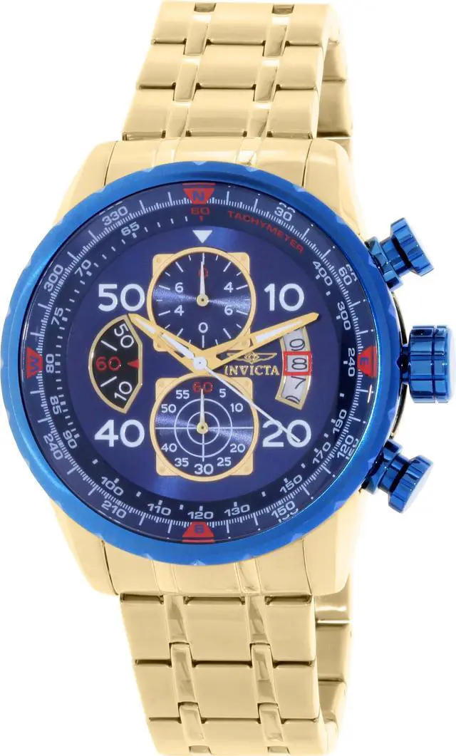 Alt view image 6 of 19 - Invicta  Aviator 19173  Stainless Steel  Watch