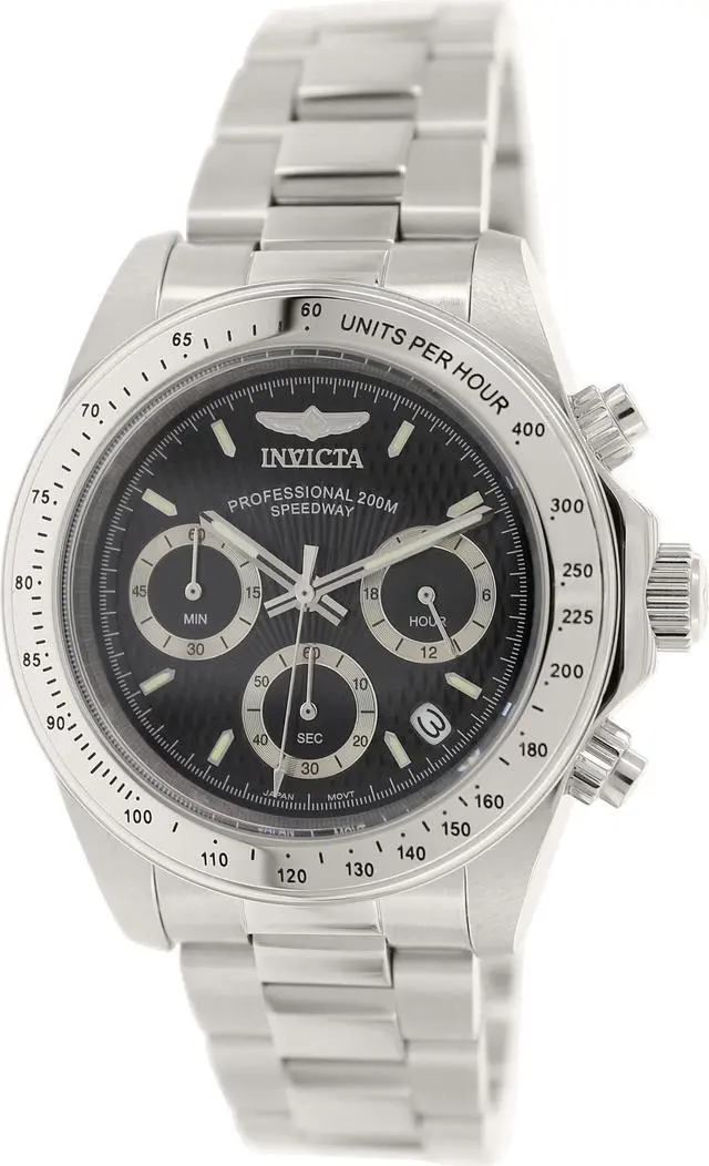 Alt view image 2 of 4 - Invicta Men's 7026 Signature Quartz Chronograph Black Dial Watch