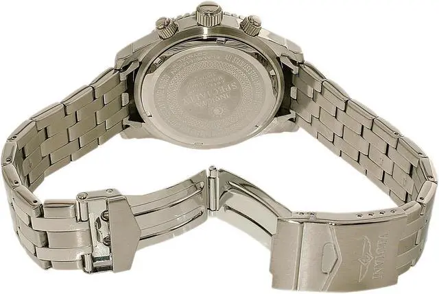 Alt view image 8 of 15 - Invicta  Specialty 0620  Stainless Steel Chronograph  Watch
