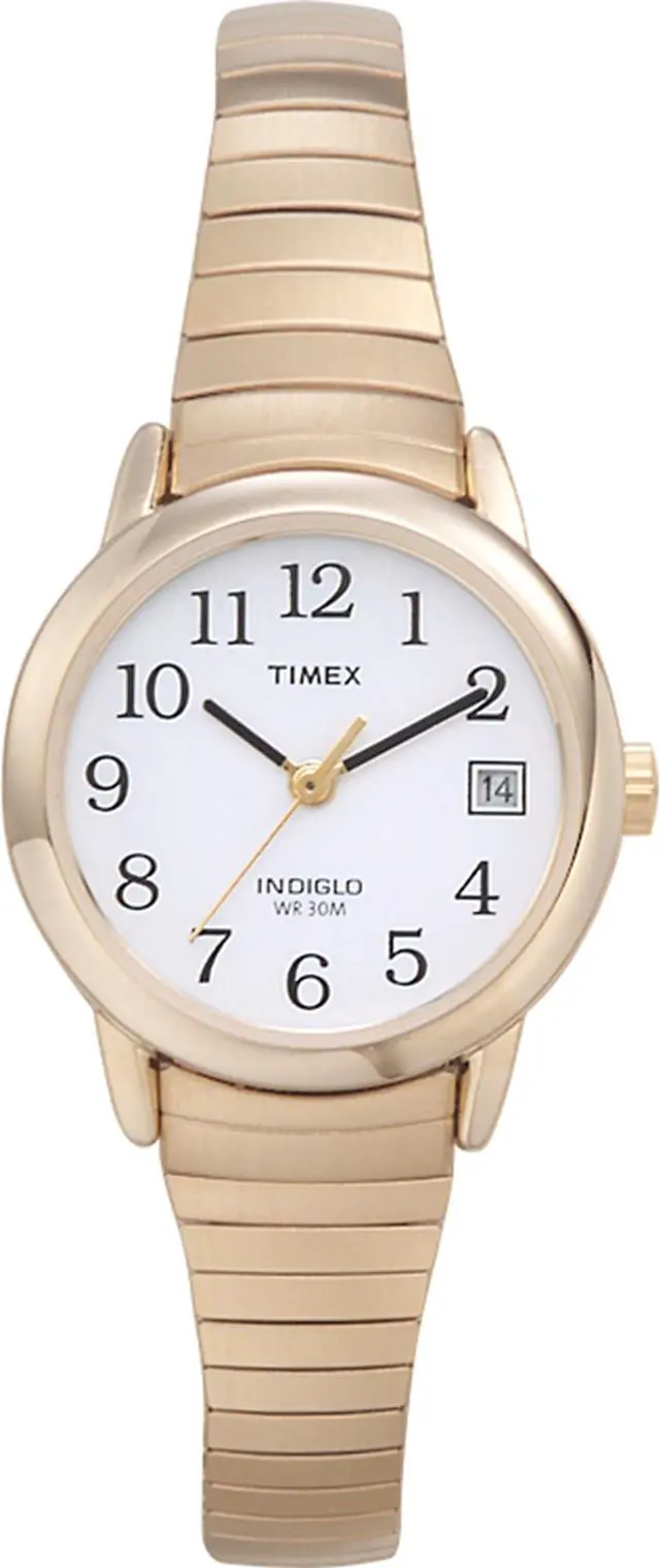 Alt view image 2 of 7 - Timex Women's Easy Reader Gold-Tone Expansion Band Watch - T2H351
