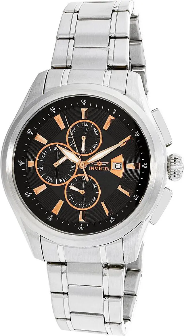 Alt view image 10 of 11 - Invicta  Specialty 1483  Stainless Steel Chronograph  Watch