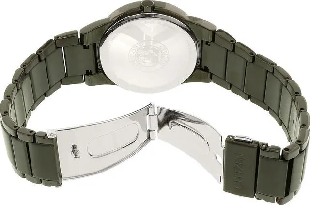 Alt view image 13 of 20 - Citizen Eco-Drive Mens Axiom Series Black ION PVD Stainless Watch AU1065-58E