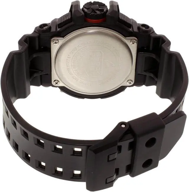 Alt view image 5 of 6 - Casio Men's G-Shock GA400-1B Black Resin Quartz Watch