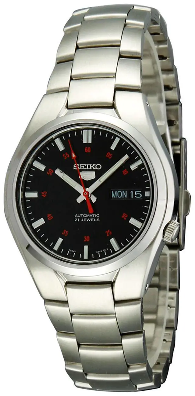 Alt view image 2 of 5 - Seiko 5 Mens Automatic Stainless Steel Watch