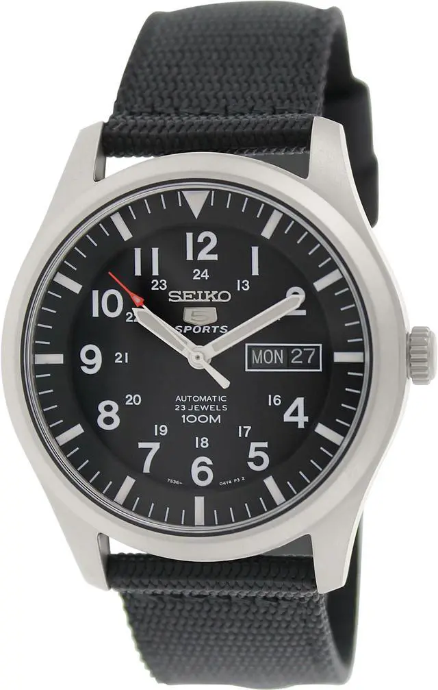 Alt view image 4 of 16 - Seiko Men's 5 Automatic Watch SNZG15K1