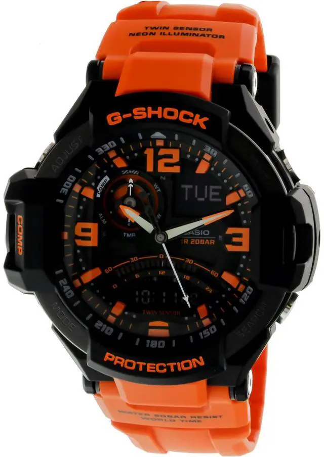 Alt view image 17 of 20 - Casio Mens G-Shock GA1000 4A Watch