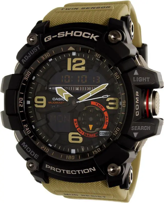 Alt view image 11 of 20 - Casio G-Shock Mudmaster Compass Watch GG1000-1A5