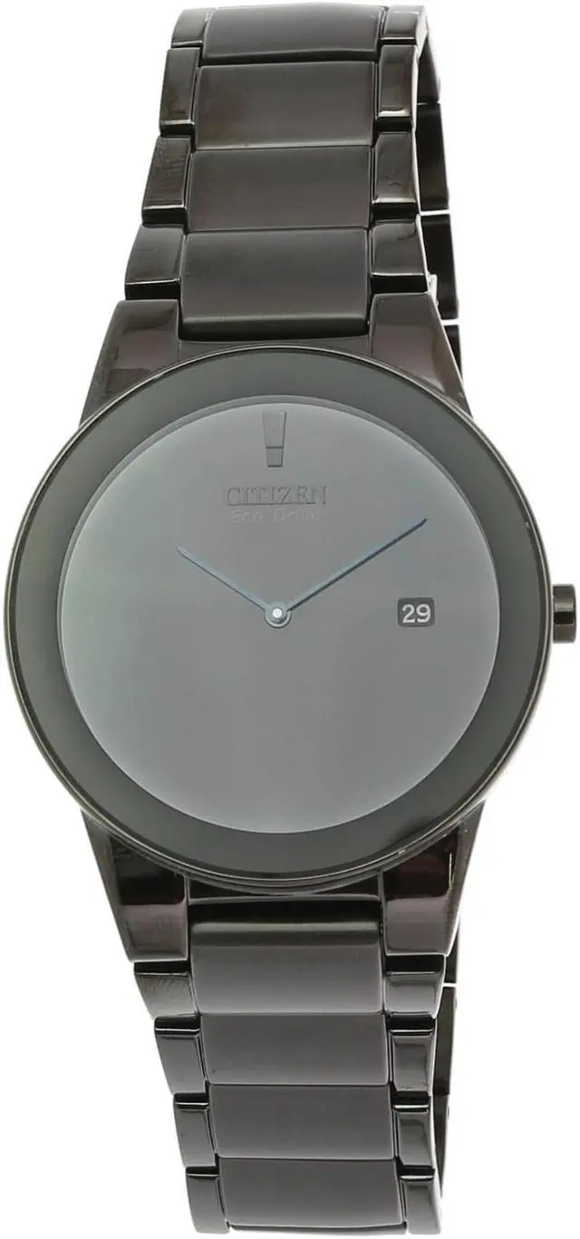 Alt view image 15 of 20 - Citizen Eco-Drive Mens Axiom Series Black ION PVD Stainless Watch AU1065-58E
