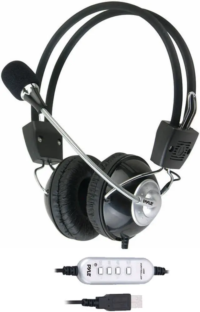 Main image of Pyle Home PHPMCU10 Multimedia/Gaming USB Headset with Noise-Canceling Microphone