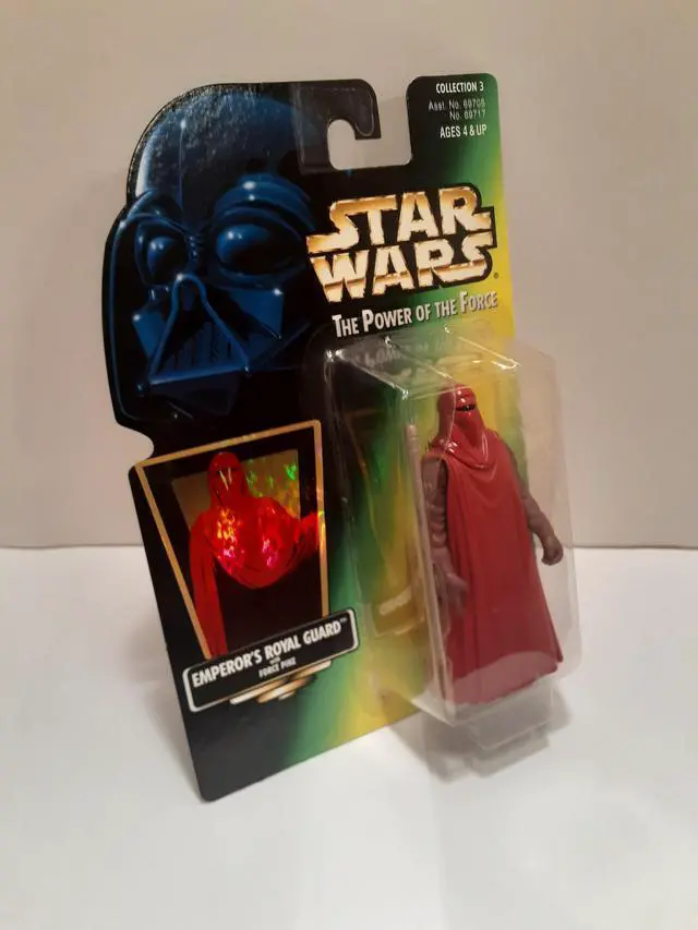 Alt view image 2 of 2 - Star Wars Power of the Force Green Card Emperor's Royal Guard with Force Pike Action Figure