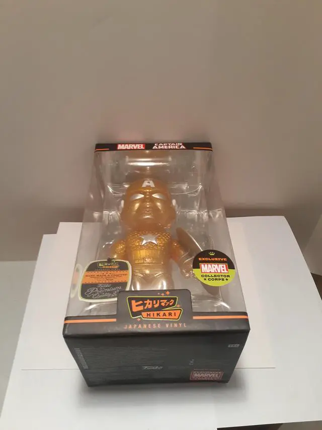 Alt view image 2 of 2 - Marvel Captain America Hikari Japanese Vinyl