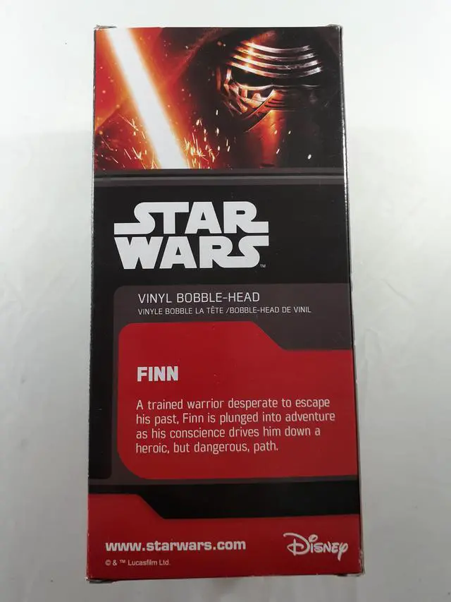 Alt view image 2 of 2 - Funko Star Wars The Force Awakens Finn Bobble Head