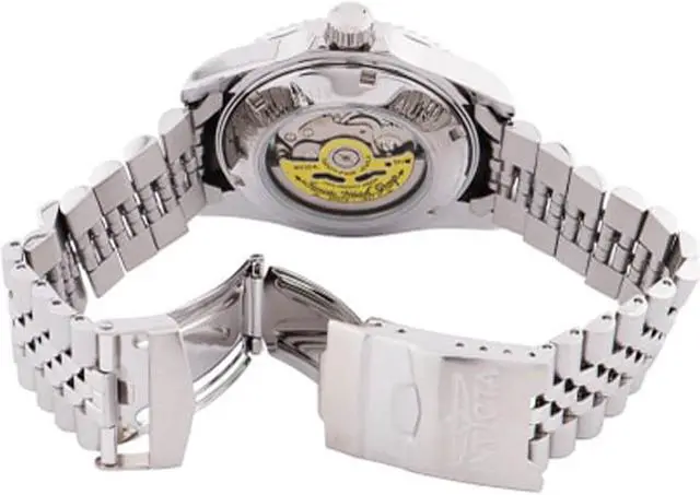 Alt view image 6 of 9 - Invicta Men's Pro Diver Steel Bracelet & Case Automatic Blue Dial Watch 29179