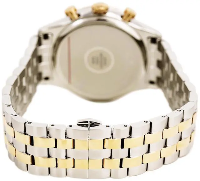 Alt view image 13 of 15 - citizen 98B248 Mens Silver & Rose Gold Finish Chronograph Watch