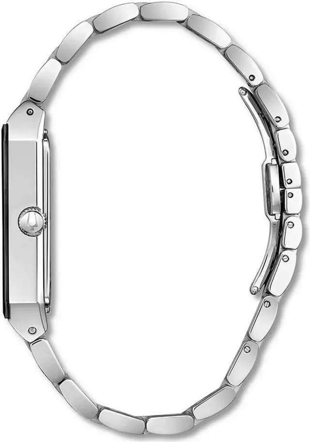 Alt view image 4 of 13 - Bulova 96D145 Mens Quadra Silver Watch